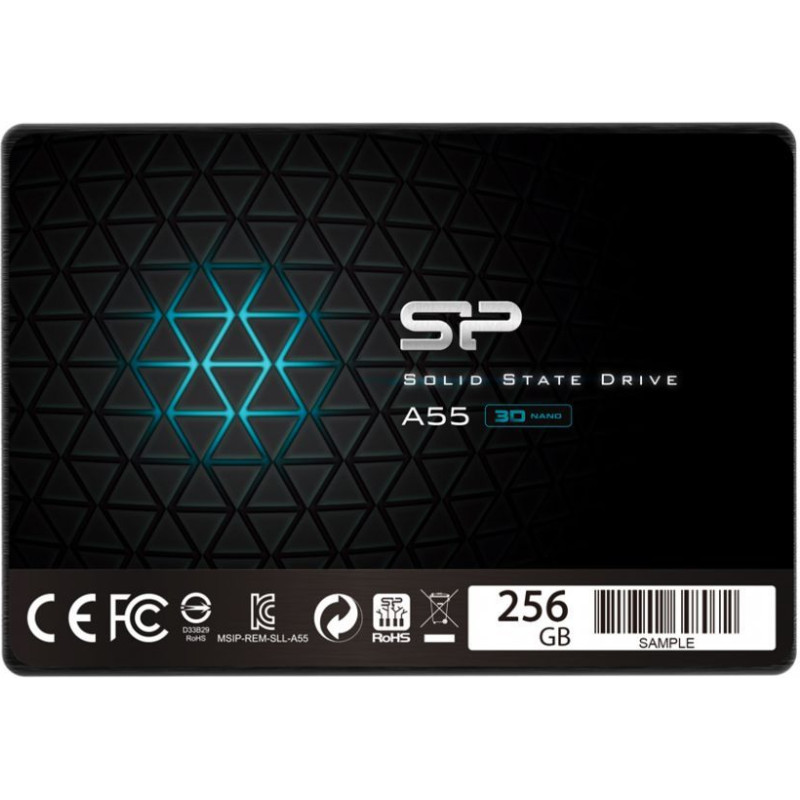 Silicon Power Cietais disks SSD Silicon power  A55 256 GB, SSD form factor 2.5