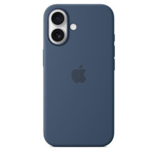 Apple Aizmugurējais vāciņš Apple - iPhone 16 Silicone Case with MagSafe Denim Blue