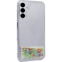 Ilike Aizmugurējais vāciņš iLike Samsung Galaxy A14 5G Silicone Case Water Glitter Rainbow