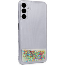 Ilike Aizmugurējais vāciņš iLike Samsung Galaxy A14 5G Silicone Case Water Glitter Rainbow