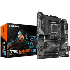 Gigabyte Pamatplate Intel procesorsiem Gigabyte  Mainboard||Intel B760 Express|LGA1700|ATX|Memory DDR5|Memory slots 4|2xPCI-Express 3.0 16x|1xPCI-Express 4.0 16x|3xM.2|1xHDMI|1xDisplayPort|5xUSB 2.0|2xUSB 3.2|1xUSB-C|1xRJ45|6xAudio port|B760GAMINGX
