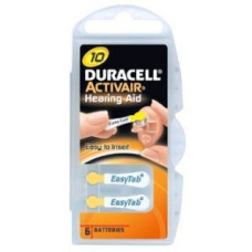 Duracell Cita datorprece Duracell  A10/DA10/ZL10, Zinc air cells, 6 pc(s)