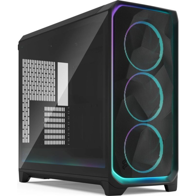 Fractal Design Datoru korpusi Fractal Design  Meshify 3 XL | Ambience Pro RGB Black TG Light Tint | ATX | Power supply included No