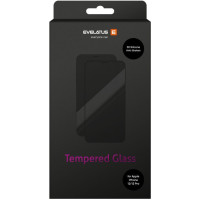 Evelatus Aizsargstikls Evelatus Apple iPhone 12/12 Pro Rubber Anti-Broken 3D Glass Full Cover Japan Glue Anti-Static