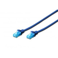 Digitus Kabelis Digitus  Patch Cord CAT 5e U-UTP, PVC AWG 26/7, 0.5 m