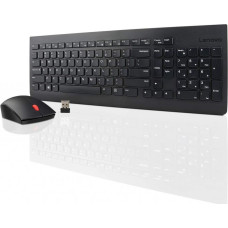 Lenovo Datora tastatūra Lenovo  Wireless Combo Keyboard&Mouse 510 2.4 GHz Wireless via Nano USB, Keyboard layout English, Black