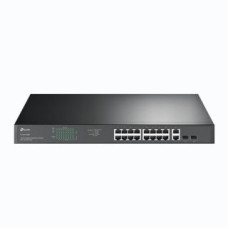 Tp-Link Serveru  - Citi piederumi TP-Link  Switch TL-SG1218MP Unmanaged, Rackmountable, 10/100 Mbps (RJ-45) ports quantity 18, PoE+ ports quantity 16