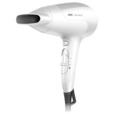 Braun Matu fēns Braun  Hair Dryer HD385 2000 W, Number of temperature settings 3, Ionic function, Diffuser nozzle, White