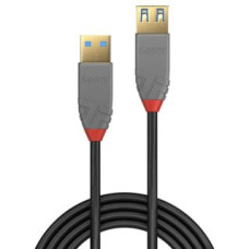 Lindy Kabelis LINDY  CABLE USB3.2 EXTENSION 2M/ANTHRA 36762