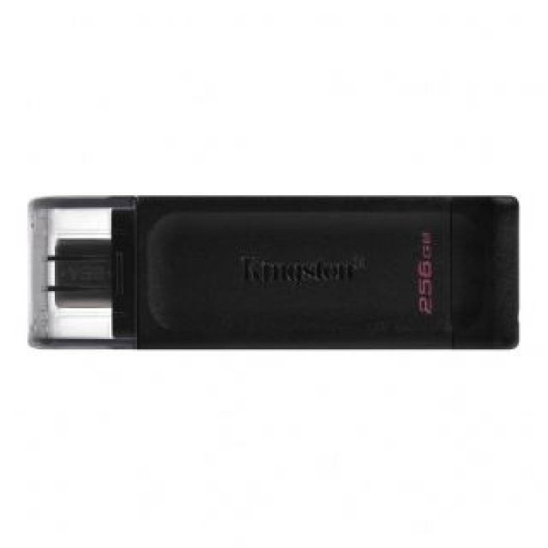 Kingston Zibatmiņa Kingston  USB Flash Drive DataTraveler 70 256 GB, USB 3.2 Gen 1 Type-C, Black
