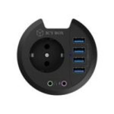 Raidsonic Cita datorprece Raidsonic  ICYBOX Table Hub 4x USB 3.0 Type-A