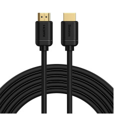 Baseus Parveidotājs Baseus  Baseus 2x HDMI 2.0 4K 60Hz Cable, 3D, HDR, 18Gbps, 5m (black)