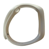 Ilike Siksniņa iLike  Silicone Strap Mi Band 5 / 6 / 7  (18x250mm) White