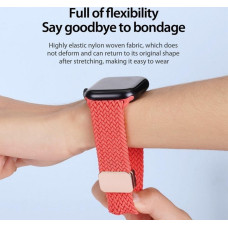 Dux Ducis Siksniņa Dux Ducis  DUX DUCIS strap MIXTURE PRO stretchable braided for Apple Watch 38 / 40 / 41 mm guava