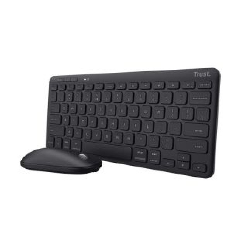 Trust Datora tastatūra Trust  KEYBOARD +MOUSE WRL OPT. EN/LYRA  24843
