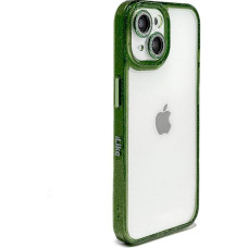 Ilike Aizmugurējais vāciņš iLike Apple iPhone 15 STARS LENS ACRYLIC COVER Green