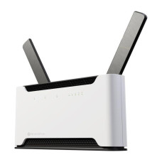 Mikrotik Rūteris Mikrotik  Wireless Router||Wi-Fi 6|IEEE 802.11a/b/g|IEEE 802.11n|IEEE 802.11ac|IEEE 802.11ax|USB 2.0|4x10/100/1000M|1x2.5GbE|S53UG+5HAXD2HAXD-TC&EG18