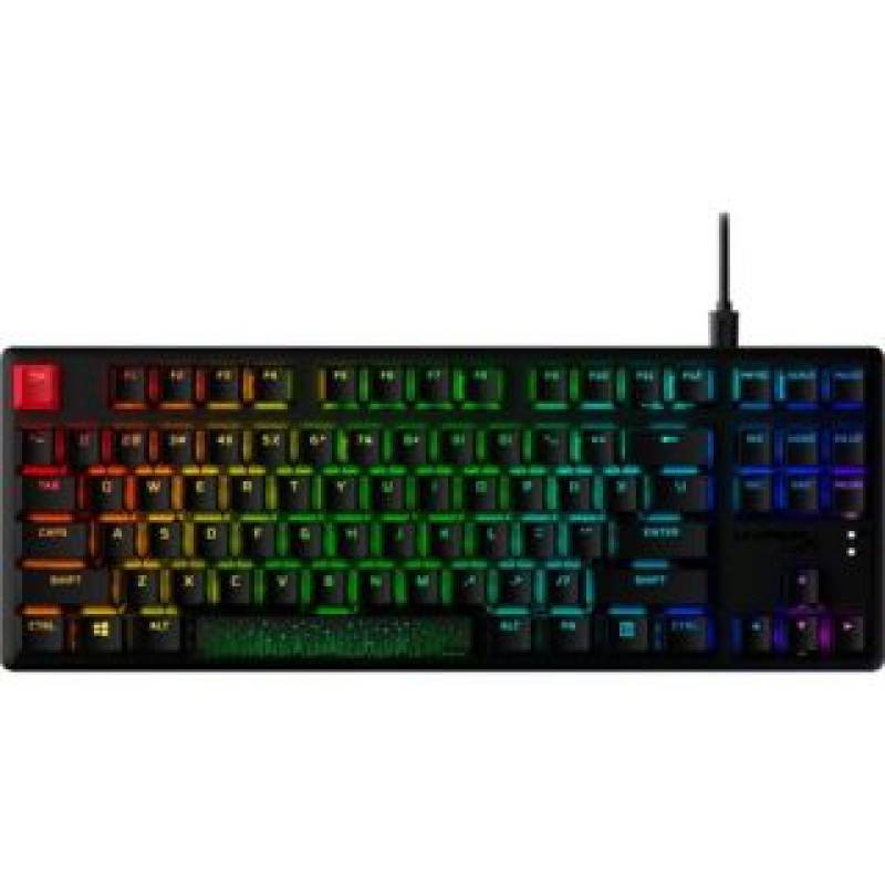 Hyperx Datora tastatūra HyperX  KEYBOARD ALLOY ORIGINS CORE/PBT HX RED 639N7AA#ABA