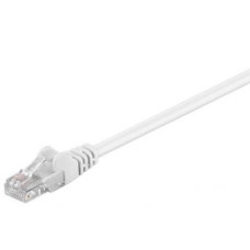 Goobay Kabelis Goobay  68506 CAT 5e patch cable, U/UTP, white, 3 m