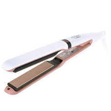 Adler Matu taisnotājs Adler  Hair Straightener AD 2321 Warranty 24 month(s), Ceramic heating system, Display LCD, Temperature (min) 140 °C, Temperature (max) 220 °C, 45 W, Pearl White