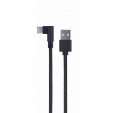 Gembird Kabelis Gembird  CABLE USB2 TO USB-C ANGLED/CC-USB2-AMCML-0.2M
