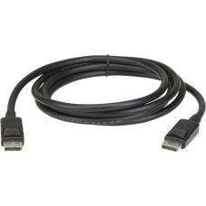 Aten Monitoru piederums Aten  DisplayPort rev.1.2 Cable 2L-7D03DP Black, DP to DP, 3 m