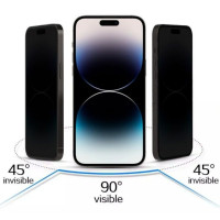 Ilike Aizsargstikls iLike Apple IPHONE 15 TEMPERED PRIVACY GLASS Black