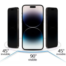 Ilike Aizsargstikls iLike Apple IPHONE 15 TEMPERED PRIVACY GLASS Black