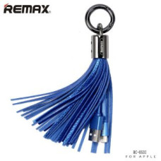 Remax Kabelis Remax Universal Tassels Ring  Data Cable for Lightning Blue