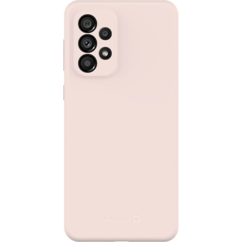 Evelatus Aizmugurējais vāciņš Evelatus Samsung Galaxy A33 5G Premium Soft Touch Silicone Case Pink Sand