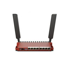 Mikrotik Rūteris Mikrotik  Wireless Router||Wireless Router|Wi-Fi 6|IEEE 802.11ax|USB 3.0|8x10/100/1000M|1xSPF|Number of antennas 2|L009UIGS-2HAXD-IN