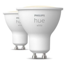 Philips Viedierīce Philips  LIGHT BULB GU10 HUE WHITE/2PACK 929003666902