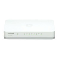 D-Link Serveru  - Citi piederumi D-link  Switch GO-SW-8G/E Unmanaged, Desktop, 1 Gbps (RJ-45) ports quantity 8