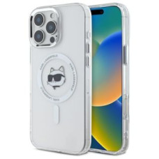 Karl Lagerfeld Aizmugurējais vāciņš Karl Lagerfeld - Karl Lagerfeld KLHMP16XHLSCHH iPhone 16 Pro Max 6.9 Transparent