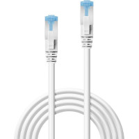 Lindy Nevadāms centrmezgls LINDY  CABLE CAT6A S/FTP 0.5M/WHITE 47191