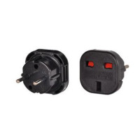 Ilike Adapteris iLike  UK/EU CHARGER ADAPTER Black