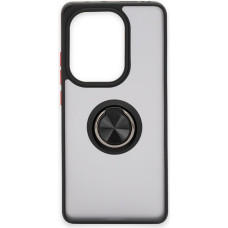 Ilike Aizmugurējais vāciņš iLike Xiaomi Redmi Note Pro 13 4G Hybrid Case With Ring Black