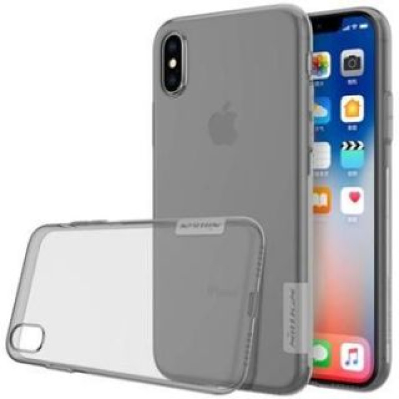 Nillkin Aizmugurējais vāciņš Nillkin Apple iPhone X/XS Nature TPU Case Grey