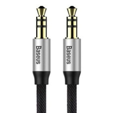 Baseus Parveidotājs Baseus  Yiven M30 stereo AUX 3.5 mm audio cable male mini jack 1m Black