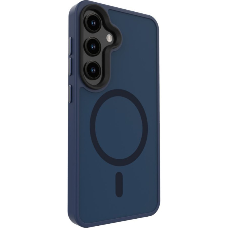 Evelatus Aizmugurējais vāciņš Evelatus Samsung Galaxy S25 Hybird Case With Magnetic PC+TPU Midnight Blue