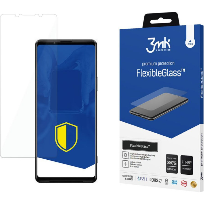 3MK Aizsargstikls 3MK  Sony Xperia 1 III 5G - 3mk FlexibleGlass
