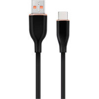 Cablexpert Lādētājs Cablexpert  Premium silicon Type-C USB charging and data cable, 1.5 m | CC-USB2S-AMCM-1.5M-BK