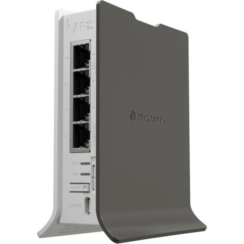 Mikrotik Rūteris Mikrotik  Wireless Router||Wireless Router|Wi-Fi 6|4x10/100/1000M|L41G-2AXD&FG621-EA