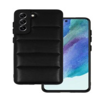 Ilike Aizmugurējais vāciņš iLike Samsung GALAXY S21 FE LEATHER 3D CASE Black
