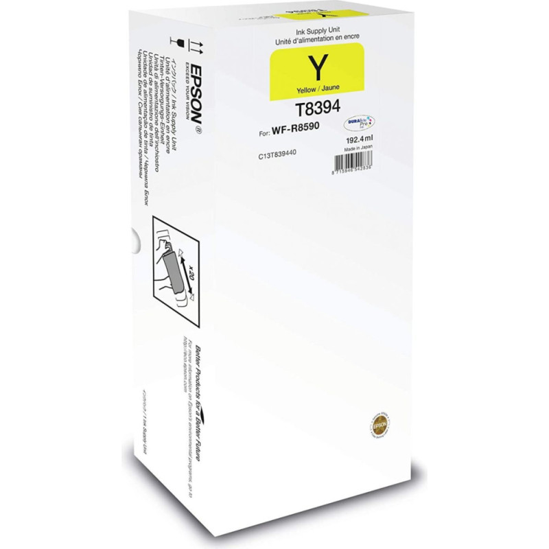 Epson Aksesuāri un izejmateriāli EPSON  T83 XL Ink Supply Unit, Yellow
