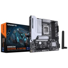 Gigabyte Pamatplate Intel procesorsiem Gigabyte  Mainboard||Intel B860 Express|LGA1851|Micro-ATX|Memory DDR5|Memory slots 4|2xPCI-Express 16x|2xM.2|1xHDMI|1xDisplayPort|1xAudio-In|1xAudio-Out|1xMicrophone|5xUSB 2.0|3xUSB 3.2|1xUSB-C|1xRJ45|B860MGAMINGXWIF