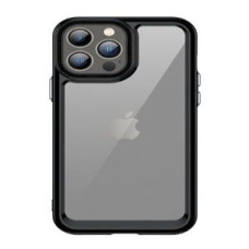 Ilike Aizmugurējais vāciņš iLike Apple iPhone 13 Pro Max Hard Cover with Gel Frame Transparent Black