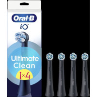 Oral-B Zobu birste Oral-B  Replaceable toothbrush heads | iO UltimateClean | Heads | For adults | Number of brush heads included 4 | Black