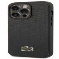 Lacoste Aizmugurējais vāciņš Lacoste Apple iPhone 14 Pro Iconic Petit Pique Logo Case Black