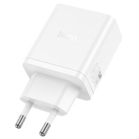 Hoco Adapteris Hoco  N50 Scenery PD45W(2C1A) charger(EU) White